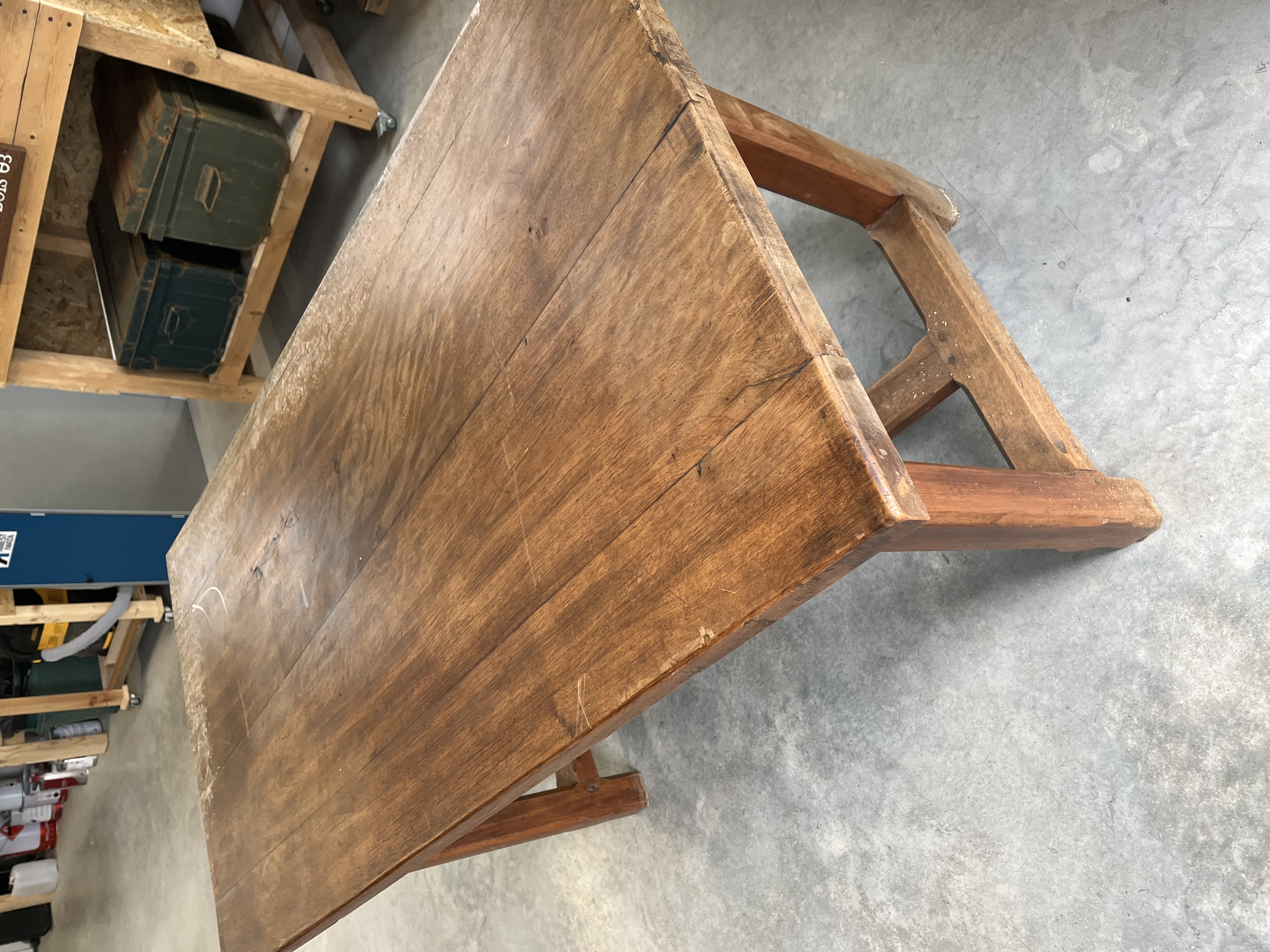 Boiserie avant restauration